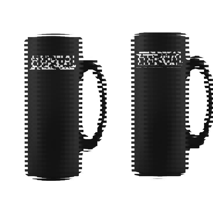 エターナルイングリッシュワードアパレル コーヒーマグ