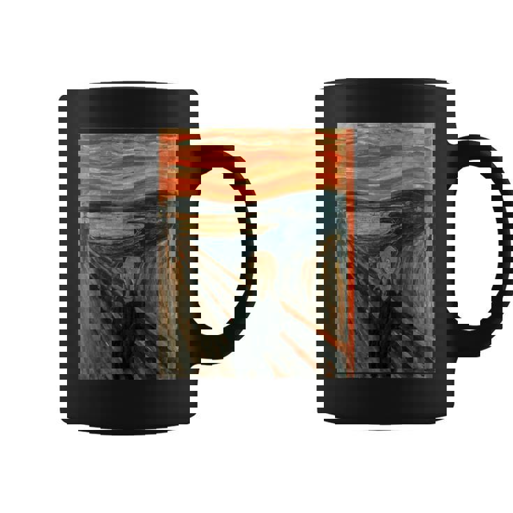 エドヴァルド表現主義の叫びムンクアート コーヒーマグ