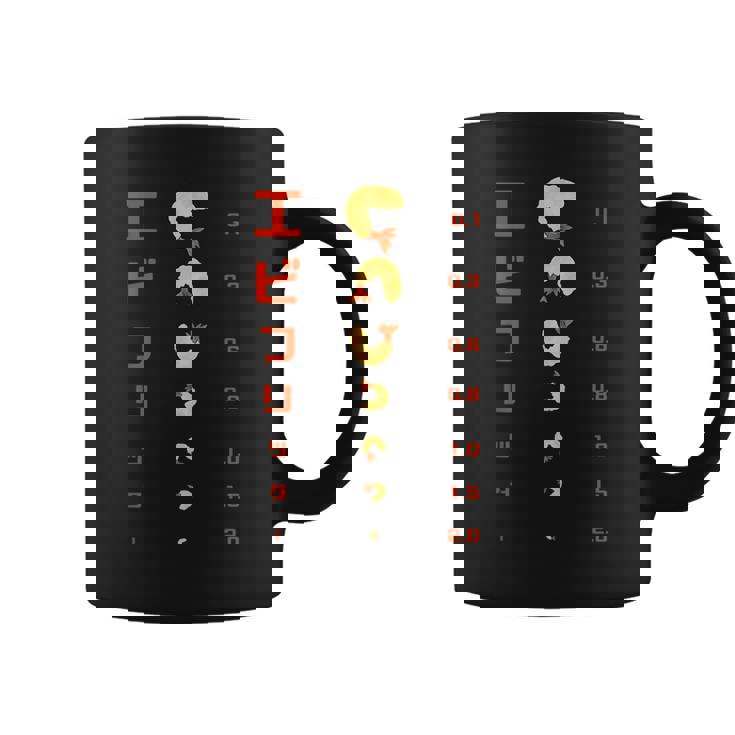 エビフリッター 視力検査 おもしろデザイン コーヒーマグ