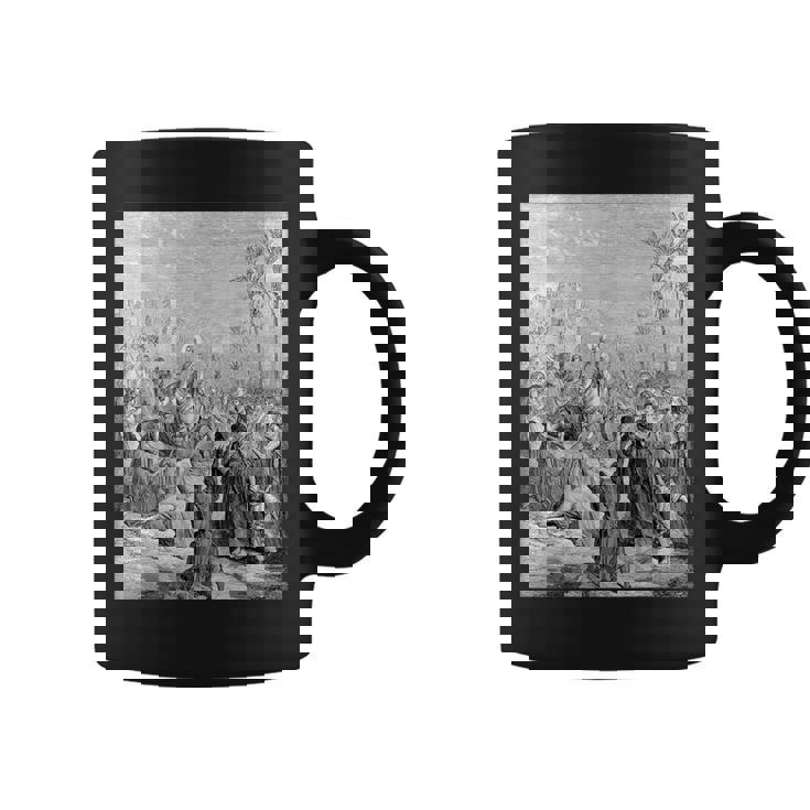 エルサレムへのイエスの参入 グスターヴ・ドーレ聖書芸術 コーヒーマグ