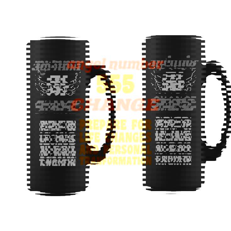 エンジェルナンバー555変更数秘術パーソナルナンバー555 コーヒーマグ