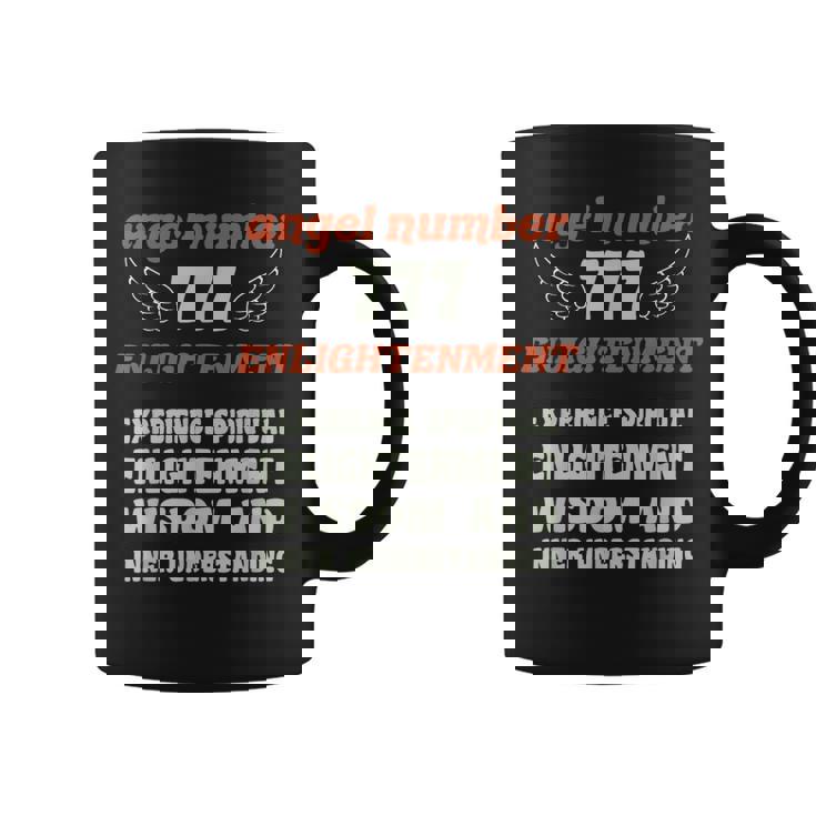 エンジェルナンバー777エンライトメント数秘術パーソナルナンバー777 コーヒーマグ