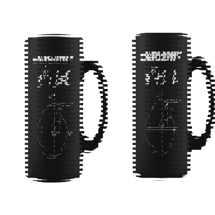 オイラーのアイデンティティ数学方程式 コーヒーマグ