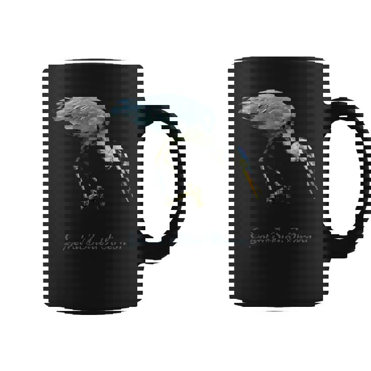 オオアオサギ 鳥類学 コーヒーマグ