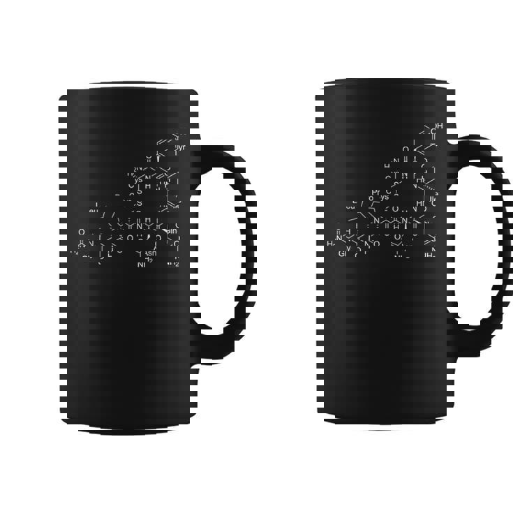 オキシトシン化学分子構造 コーヒーマグ