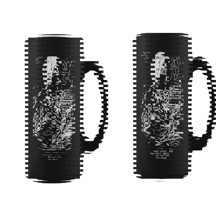 オスカー・ワイルド At Work By オーブリー・ビアズリー 1893 コーヒーマグ