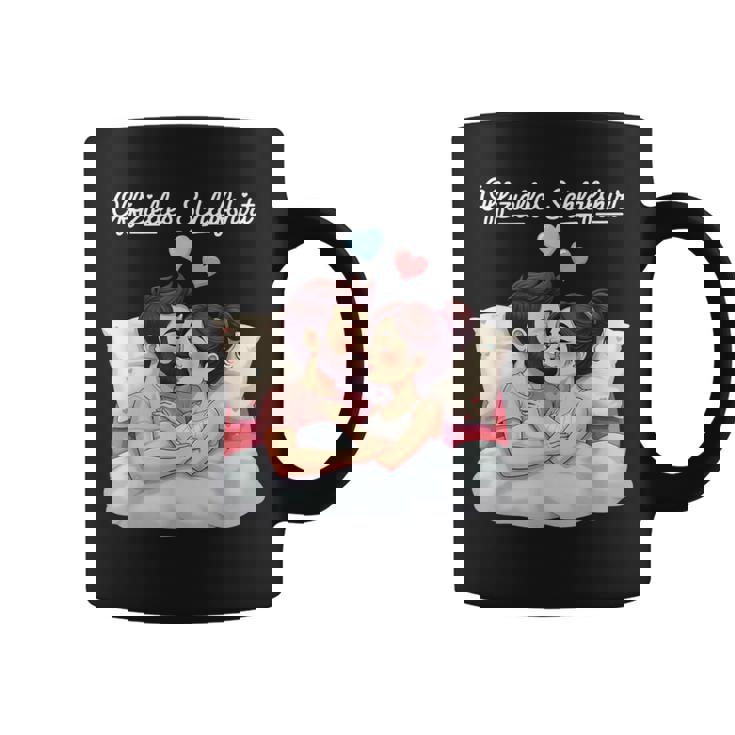 オフィシャルスリープシャツ面白いカップルロマンチックギフト コーヒーマグ