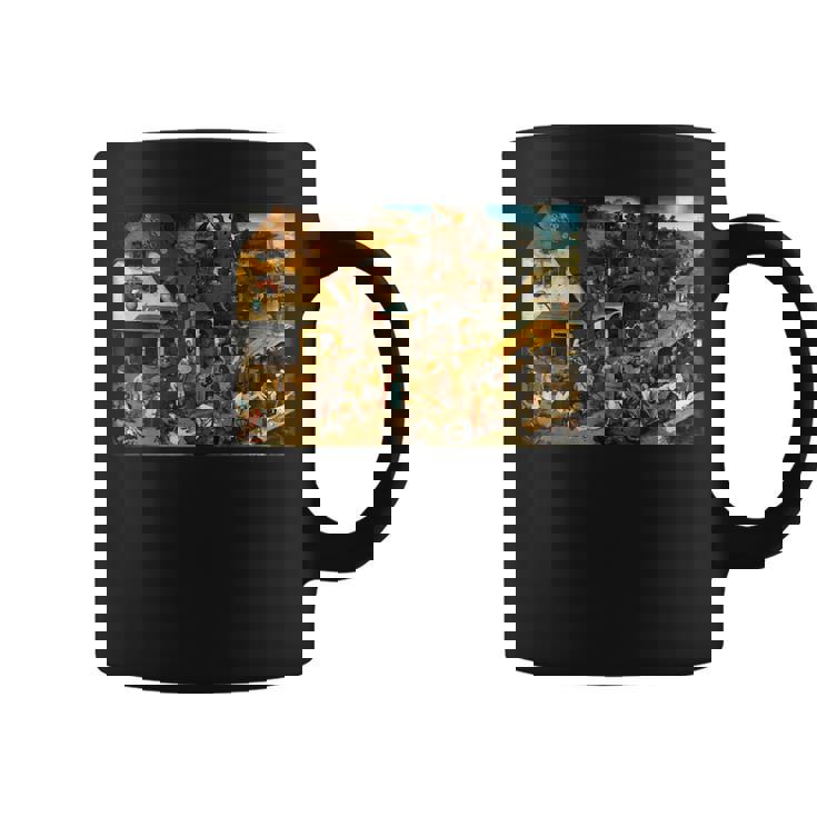 オランダのことわざ ピーテル・ブリューゲル 長老 1559 コーヒーマグ