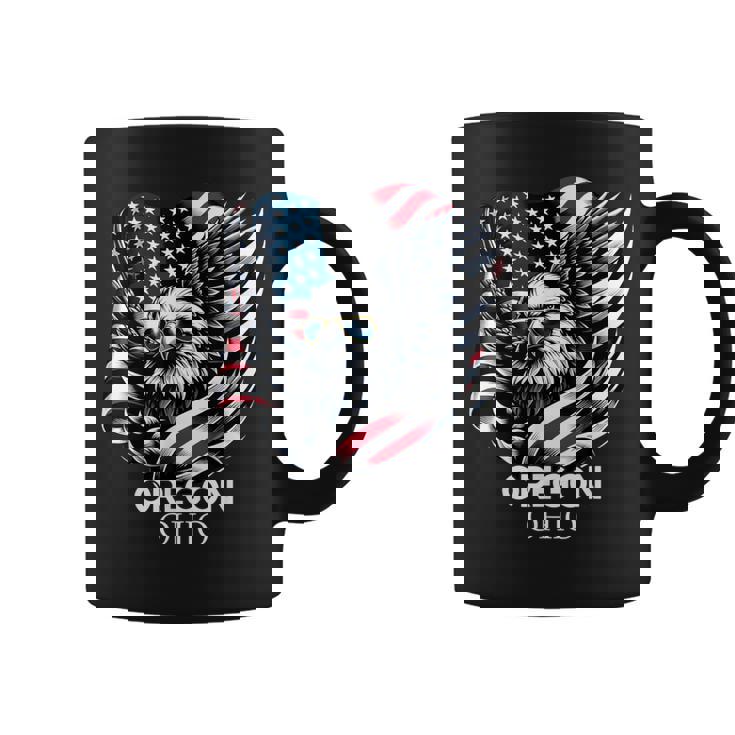 オレゴン州オハイオ州 7月4日 アメリカ国旗 コーヒーマグ