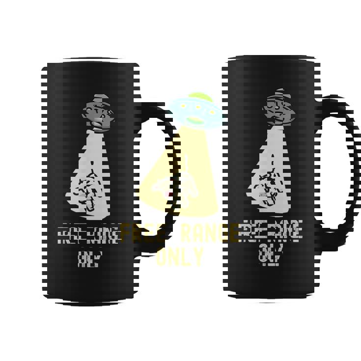 オーガニックフード 面白い Ufo エイリアン 誘拐牛 コーヒーマグ