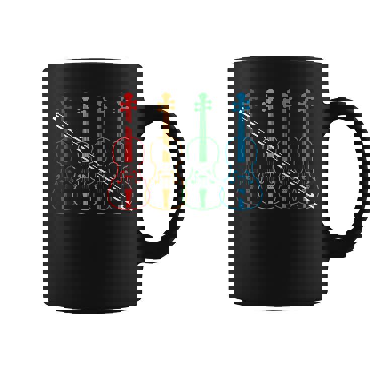 オーケストラ ヴァイオリン 奏者 音楽 ヴィンテージ 楽器 バイオリン コーヒーマグ