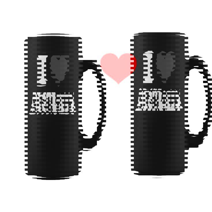 オーストラリア アイ・ハート・オーストラリア アイ・ラブ・オーストラリア コーヒーマグ