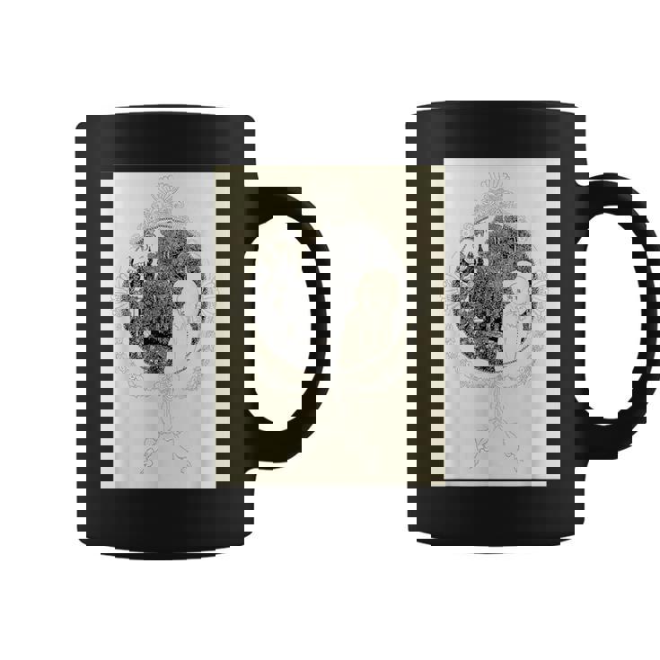 オーブリー・ビアズリー作「ミニッツのピエロ」1897 コーヒーマグ