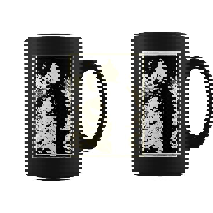 オーブリー・ビアズリー作「ルシアンズ・ストレンジ・クリーチャーズ」1893 コーヒーマグ