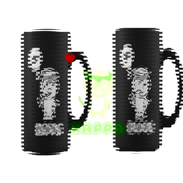 カッパくん『ハート』河童【どうぶつフレンズ】妖怪 ゆるくて かわいい キャラクター イラスト コーヒーマグ