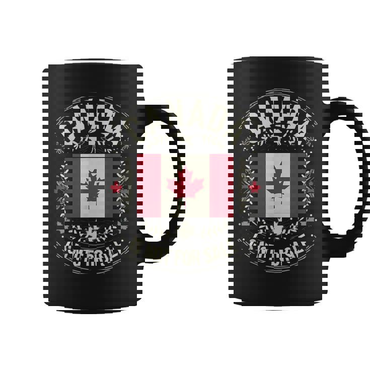 カナダは非売品です 愛国的なカナダ人 コーヒーマグ
