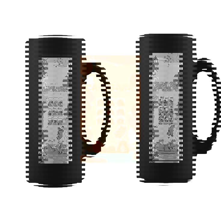 カピバラ カピバラ かわいい トロピカル 夏 コーヒーマグ