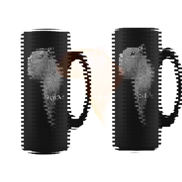 カピバラ グラフィック アート カピバラ Ro Ro Ro歯動物 アニマル ラバー コーヒーマグ