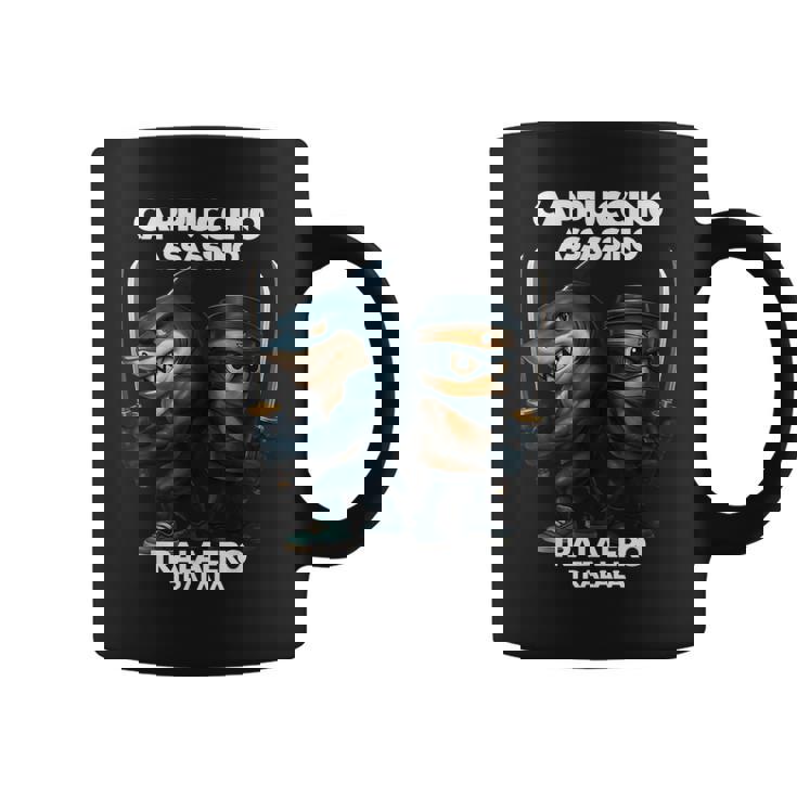 カプチーノ アサシーノ トラレロ トラララ イタリアン ブレイン ミーム コーヒーマグ