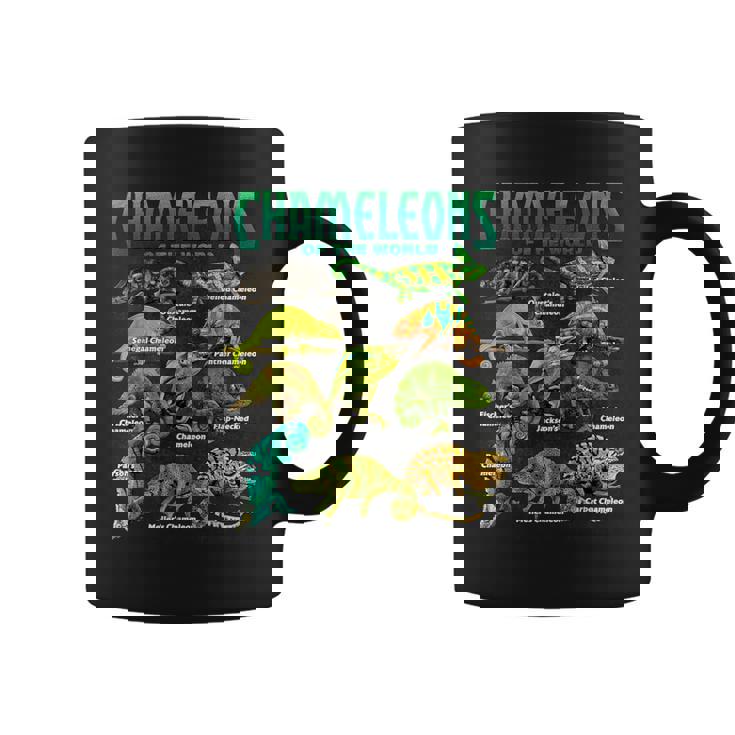 カメレオンズ・オブ・ザ・ワールド 知育爬虫類 トカゲ好き コーヒーマグ