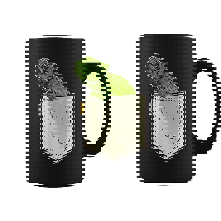 カメレオンポケットバッジ コーヒーマグ