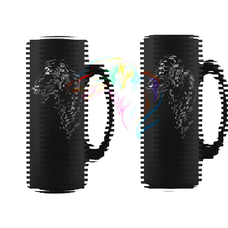 カラー ボルゾイ I ボルゾイ Barzaia Dogs ロシアン・グレイハウンド コーヒーマグ