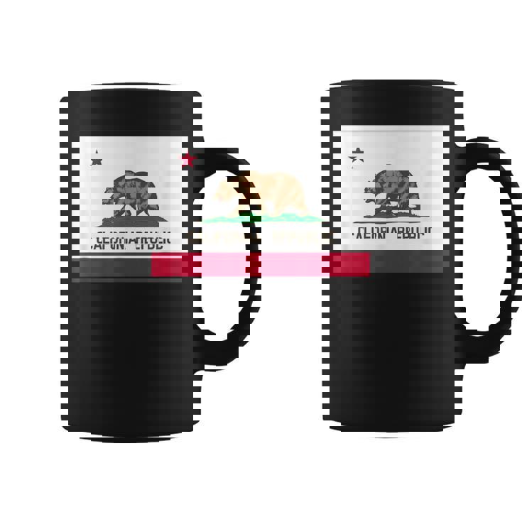 カリフォルニア州「ベアリパブリック」州旗 コーヒーマグ