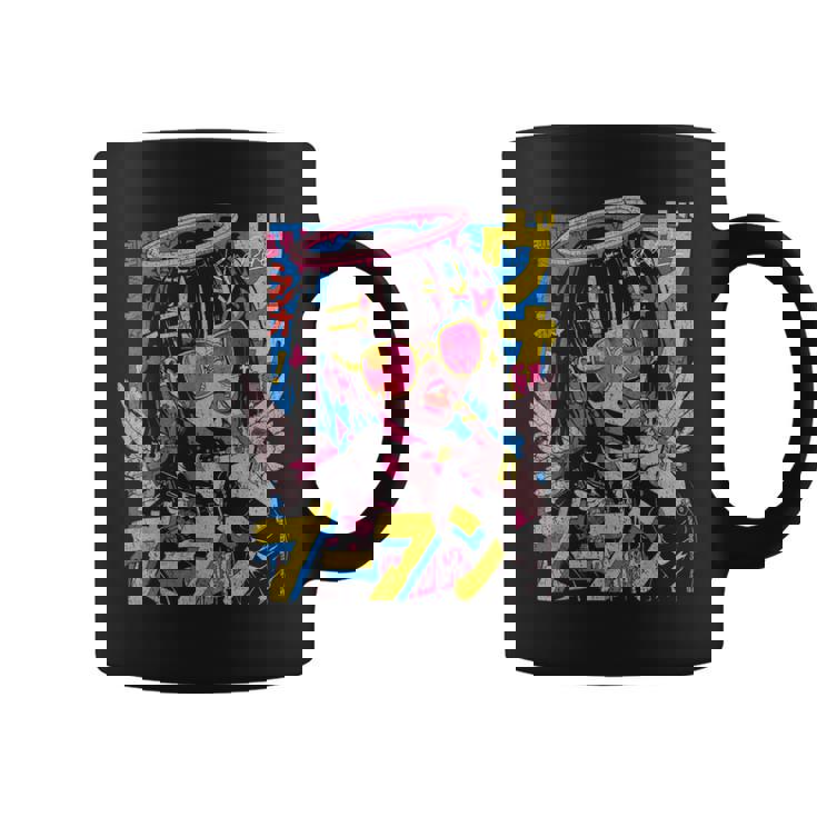 カワイイ ストリートウェア ヒップホップ Hip Hop サイバーパンク エンジェル テックウェア マンガ アニメ コーヒーマグ