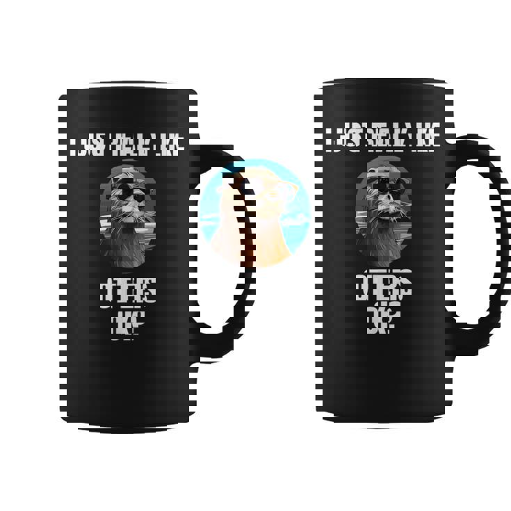 カワウソ 動物 カワウソ コーヒーマグ