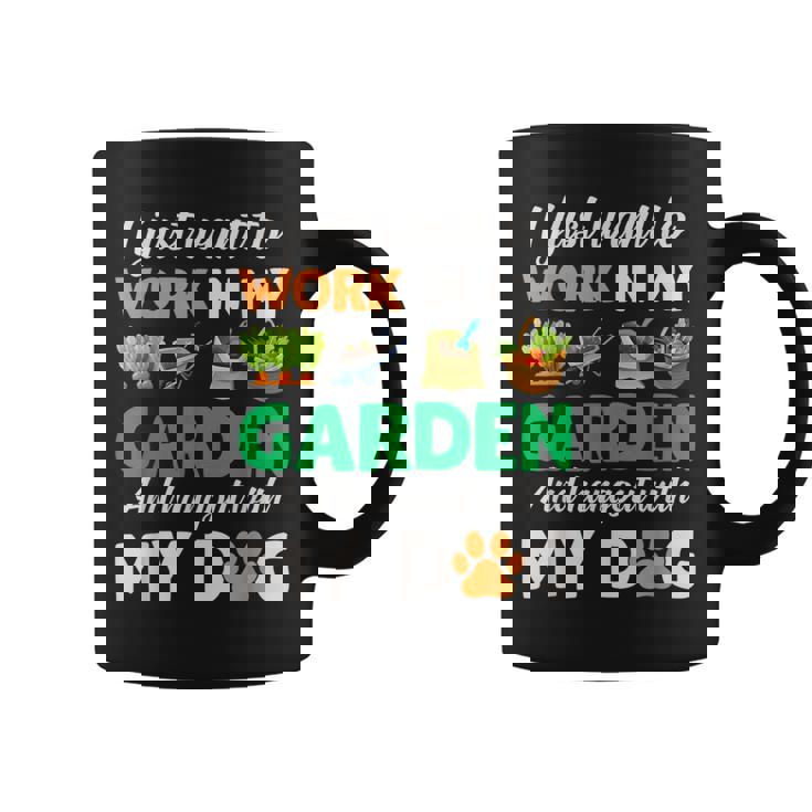 ガーデニング 犬 ペット好き 庭師 庭 ペット ギフト 植物 コーヒーマグ