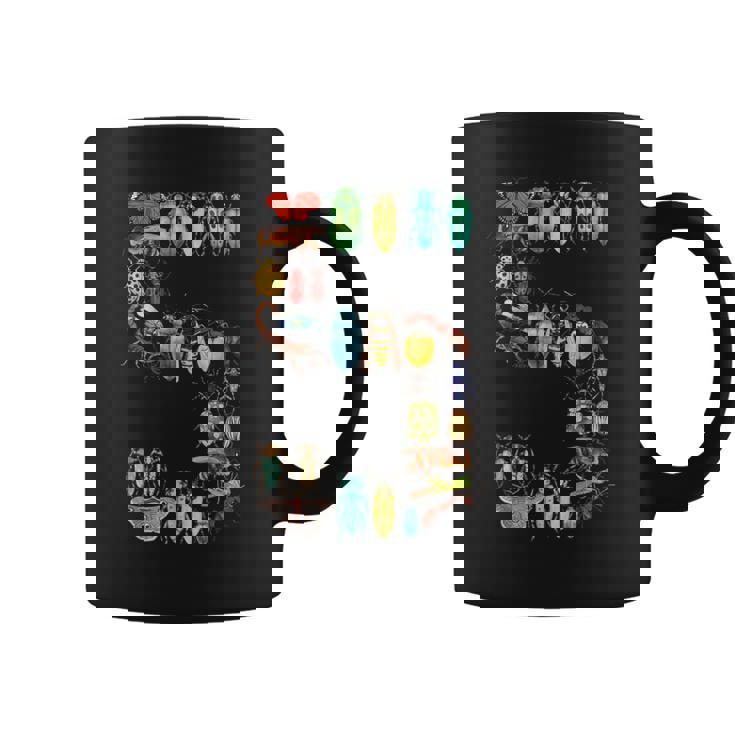 キッズ 5歳 誕生日 虫 虫 カブトムシ 男の子 女の子 5歳 コーヒーマグ