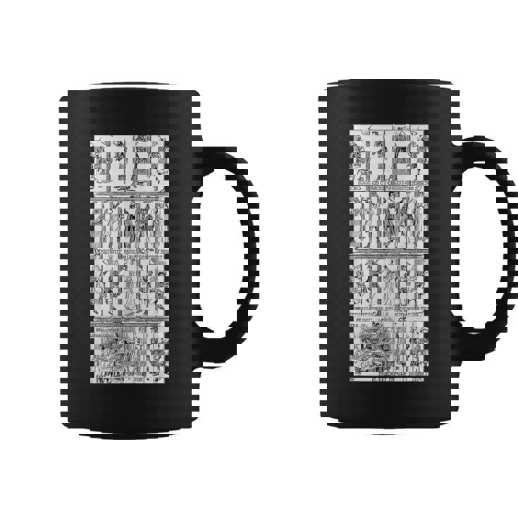 キャラクターモンタージュクリスマスキャロルtシャツ-ヴィンテージスクルージ コーヒーマグ