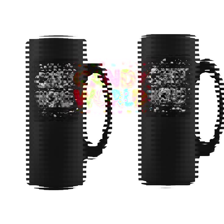 キャンディワールドに足を踏み入れて面白いスイーツとシュガーを手に入れましょう コーヒーマグ