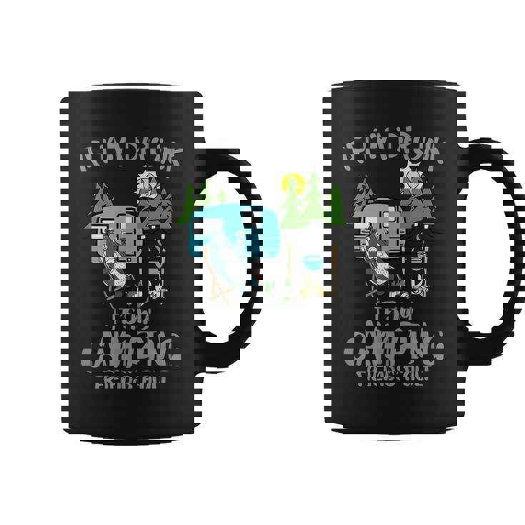 キャンプ 面白い キャンピング 楽しい キャンプファイヤー キャンピングカー 旅 コーヒーマグ