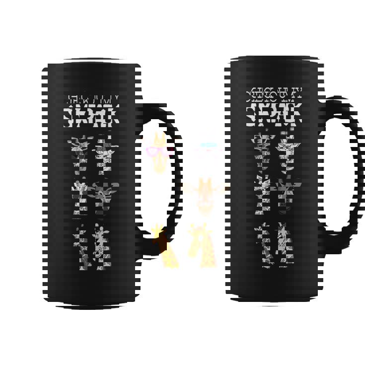 キリン オーナメント キリン グッズ アニマル プリント キリン 6 パック コーヒーマグ