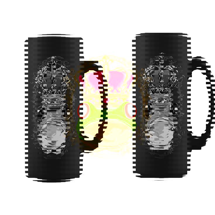 キングクイーン カエル ヒキガエル プリンセス 両生類 動物 カエル好き コーヒーマグ