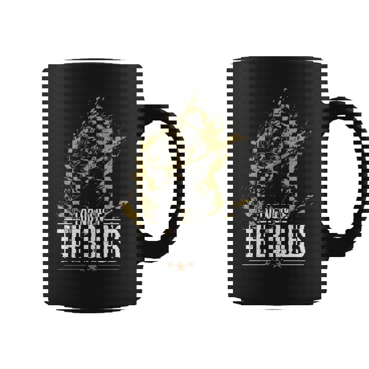 ギタリストのためのブルース・ミュージック・ギター ヴィンテージ 長袖tシャツ コーヒーマグ