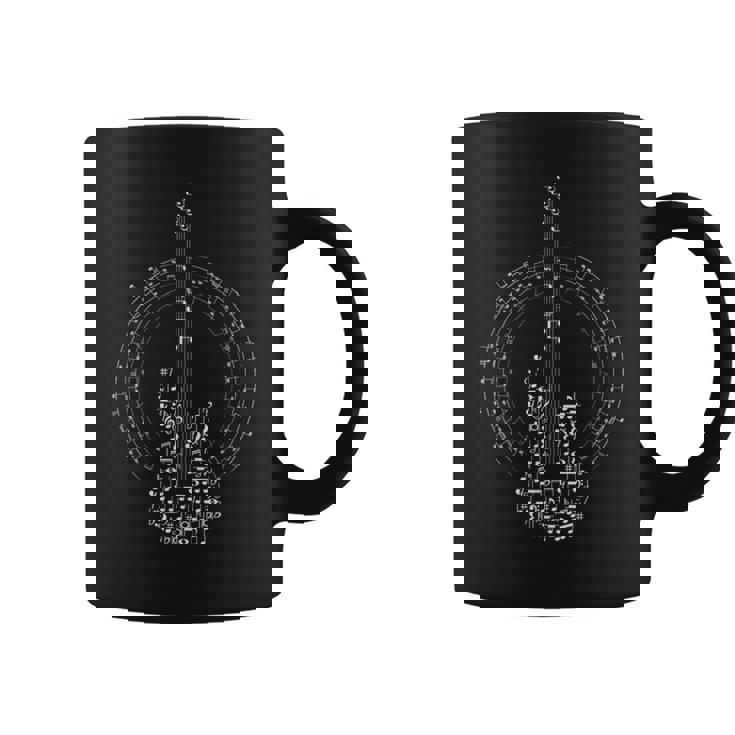 ギターミュージックラバーミュージックアコードアート コーヒーマグ