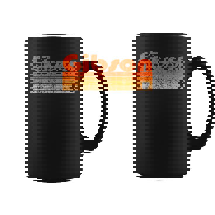 ギブソン、アーカンソーレトロ80年代スタイル コーヒーマグ