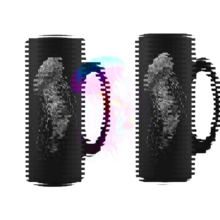 クラゲ 動物 モチーフ アート クラゲ コーヒーマグ