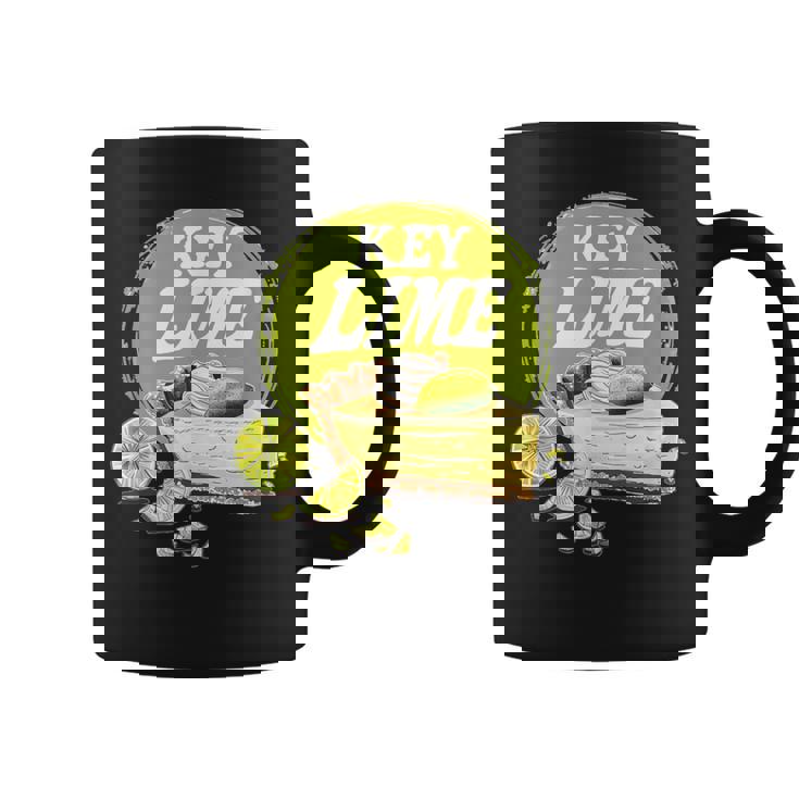 クラシックなデザート愛好家のための素晴らしいキーライムパイ。 コーヒーマグ
