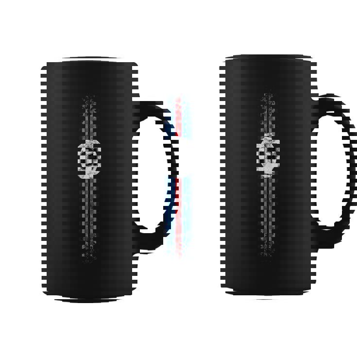 クラシックなビンテージモータースポーツ仕上げ。 コーヒーマグ