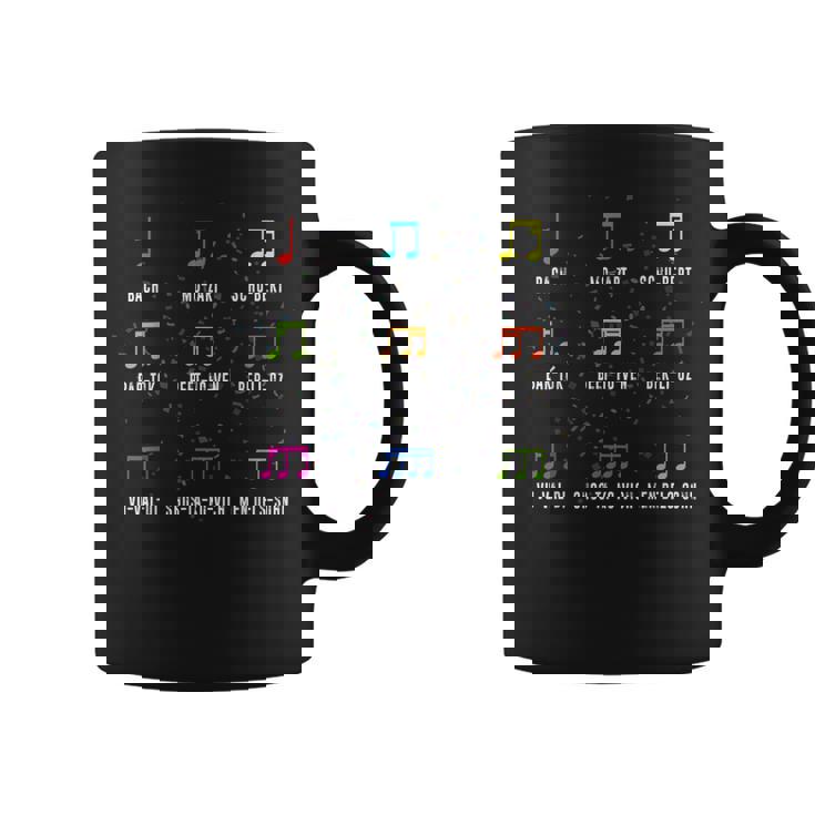 クラシックコンポーザー クラシック音楽ノート コーヒーマグ