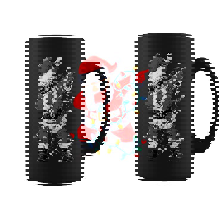 クリスマス サンタクロース ダビングダンス クリスマスライト 家族 コーヒーマグ