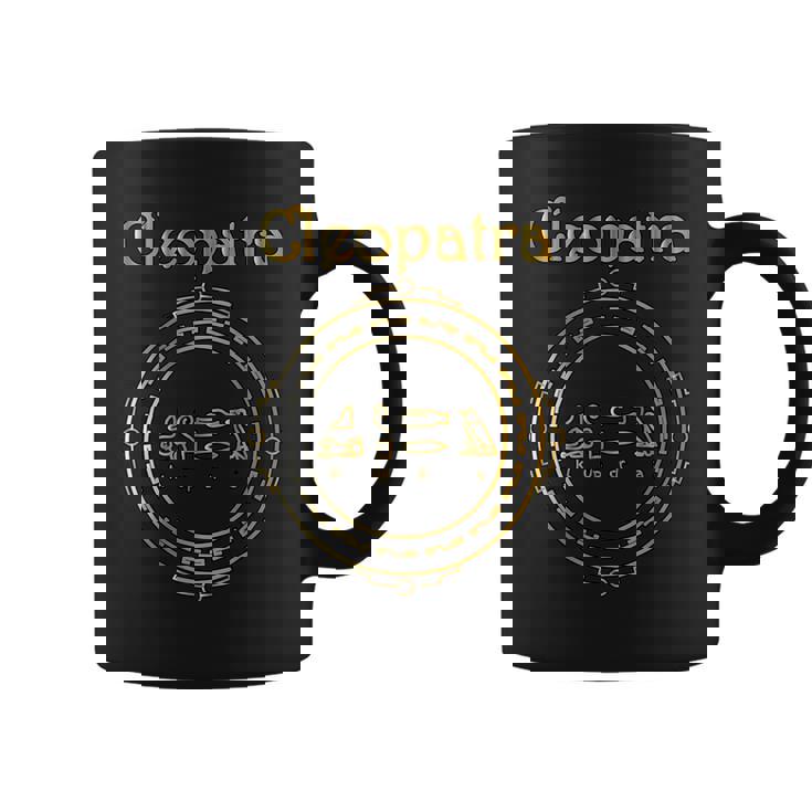 クレオパトラ エジプト女神ギフト 古代エジプトヒエログリフ コーヒーマグ