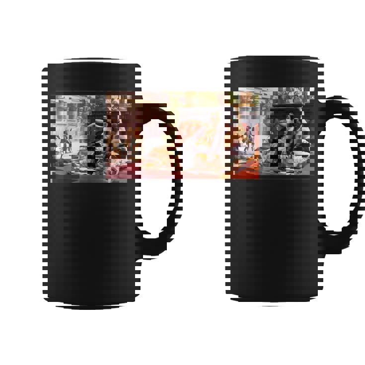 クレオパトラの毒をテストするアレクサンドル・カバネル1887 コーヒーマグ