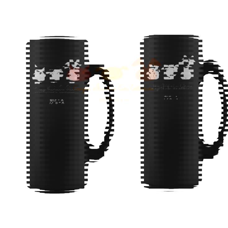 クレヨンしんちゃん ぶりぶりざえもん＆シロ＆ネネちゃんうさぎのワンポイント 長袖tシャツ コーヒーマグ