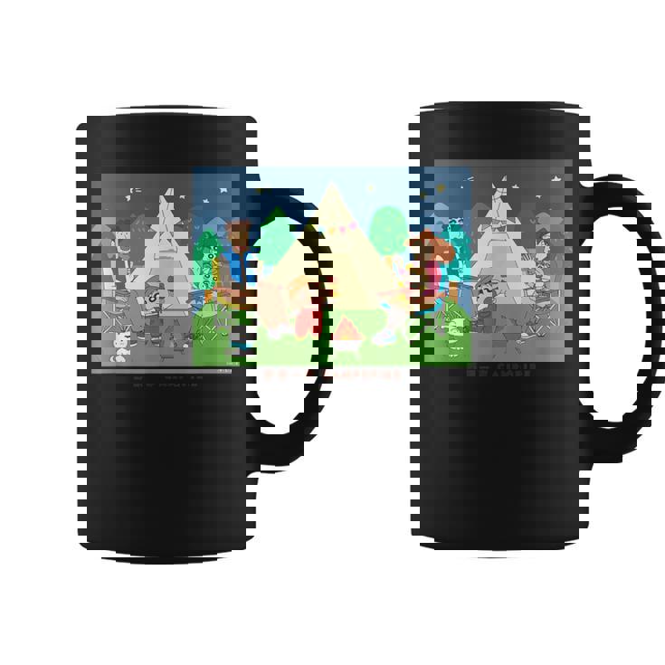 クレヨンしんちゃん 野原一家キャンプファイヤー 集合 コーヒーマグ