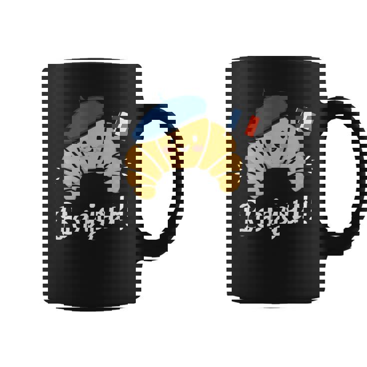 クロワッサン フランス語格言 フランス ベーキング 朝食 面白い コーヒーマグ