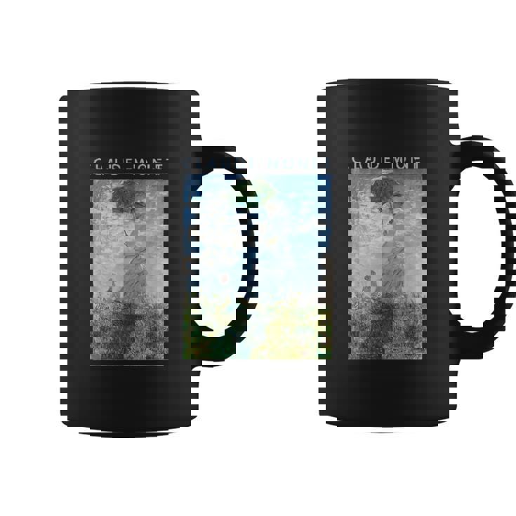 クロード モネ 面白いtシャツ アート 日傘 印象派 絵画 メンズ レディース 面白い 服 美術 油彩画 コーヒーマグ